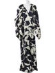 Dries Van Noten Floral Print Long Dress