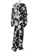 Dries Van Noten Floral Print Long Dress