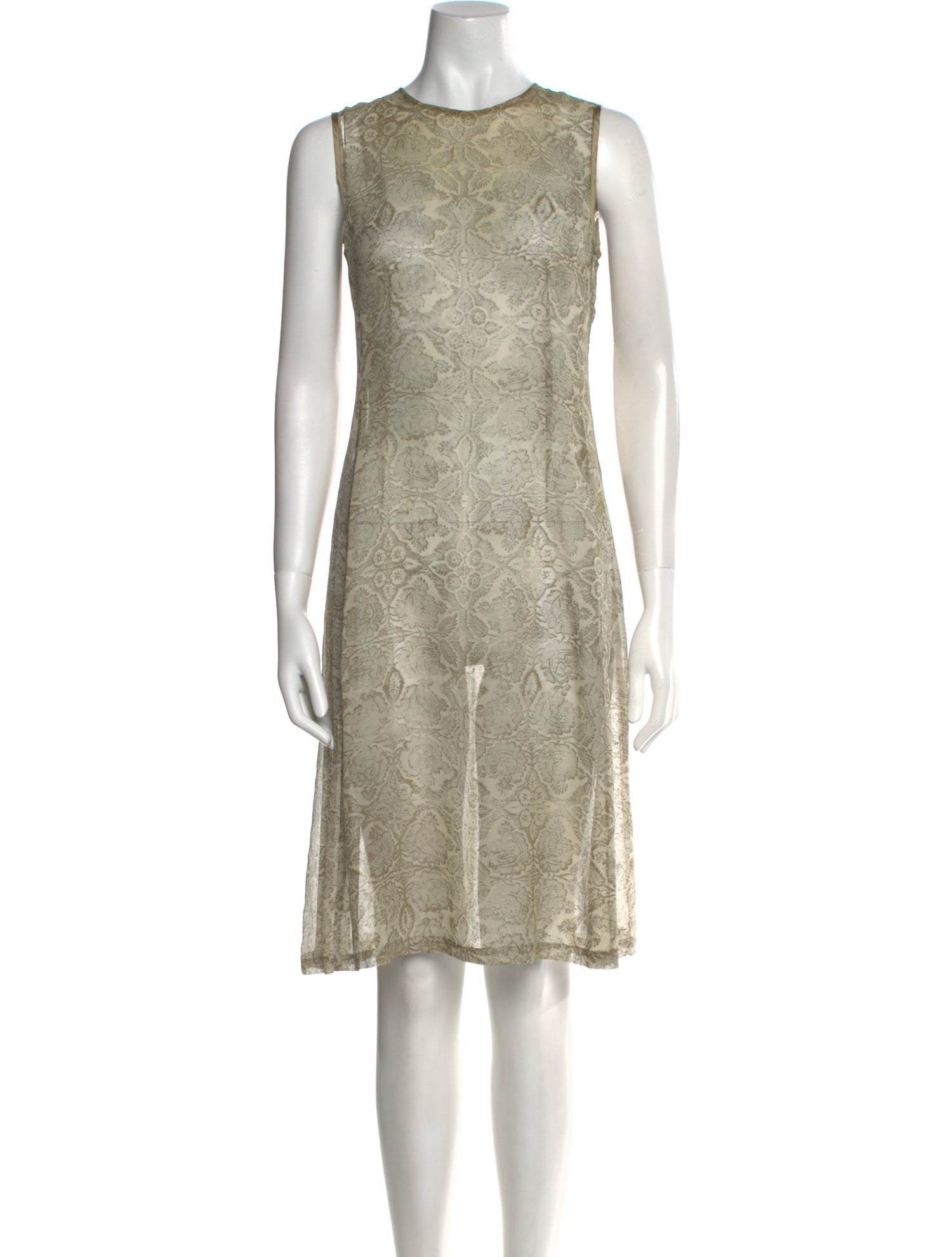 Dries Van Noten Vintage Knee-Length Dress