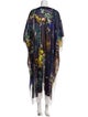 Dries Van Noten Printed Raw-Edge Trim Cover-Up