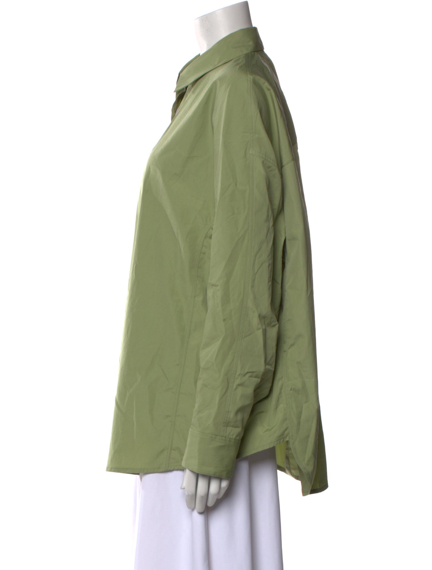 Dries Van Noten Long Sleeve Button-Up Top