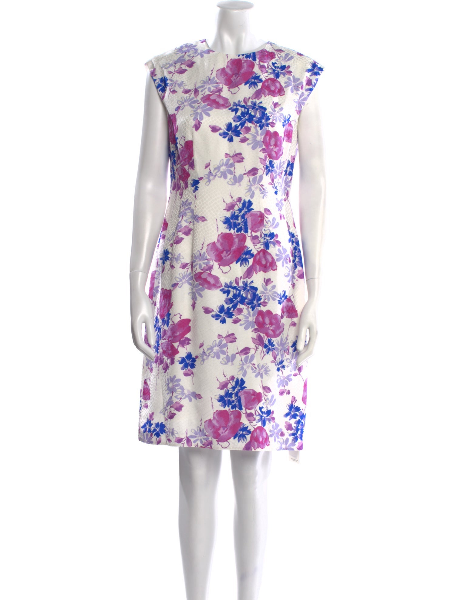 Dries Van Noten Floral Print Knee-Length Dress