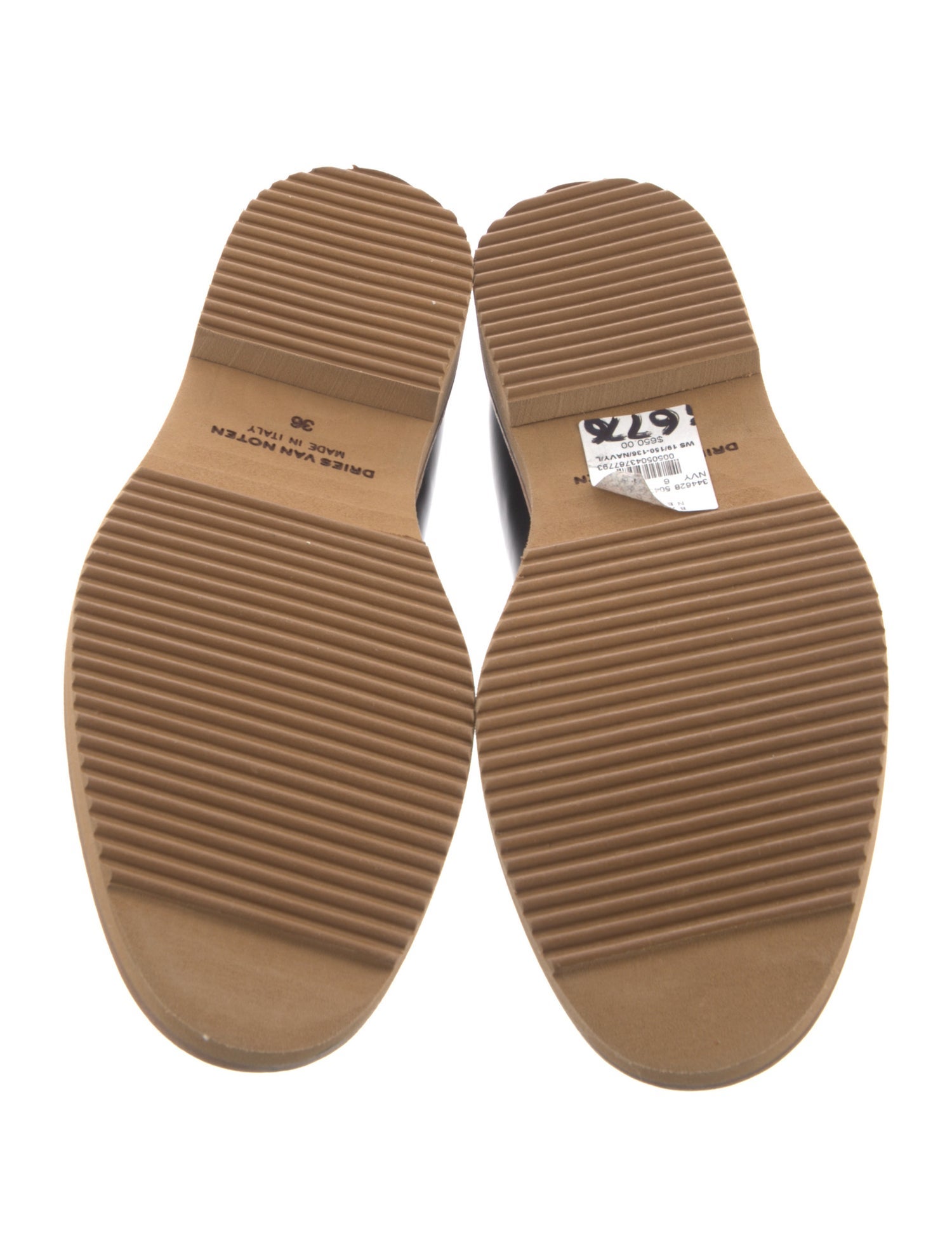 Dries Van Noten Leather Oxfords w/ Tags