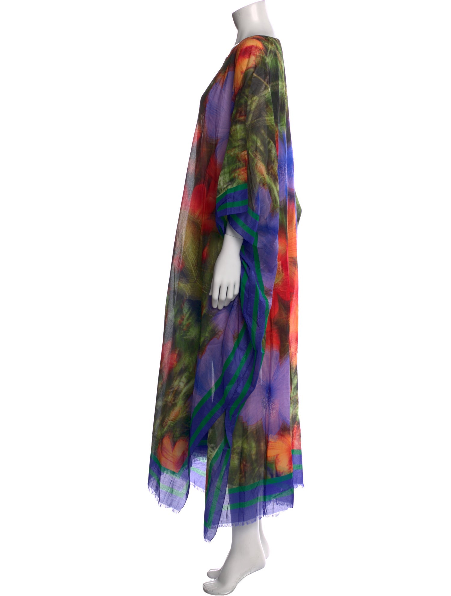 Dries Van Noten Printed Long Dress