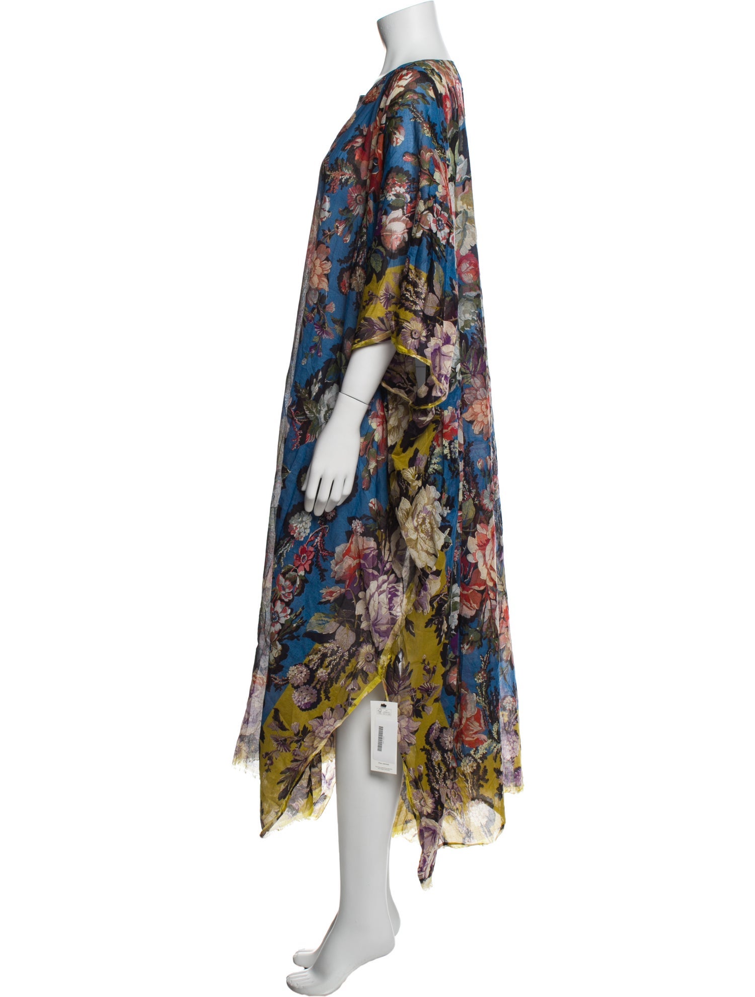 Dries Van Noten Floral Print Midi Length Dress