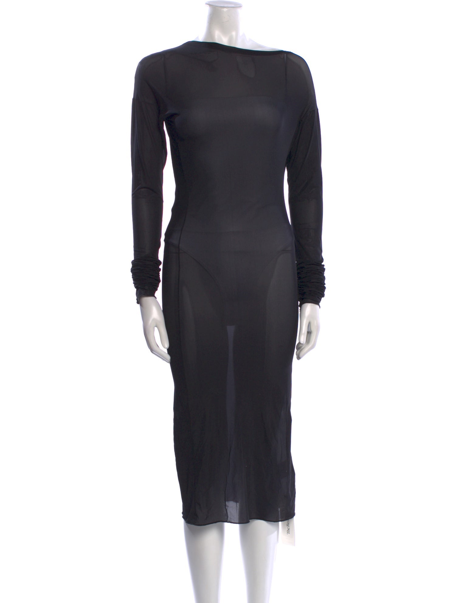 Dries Van Noten Bateau Neckline Knee-Length Dress