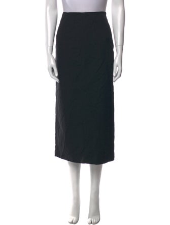 Dries Van Noten Ruffle Embellishment Midi Length Skirt