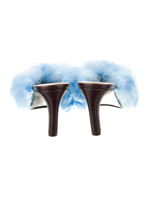 Dries Van Noten Shearling Mules