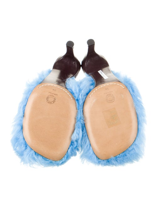 Dries Van Noten Shearling Mules
