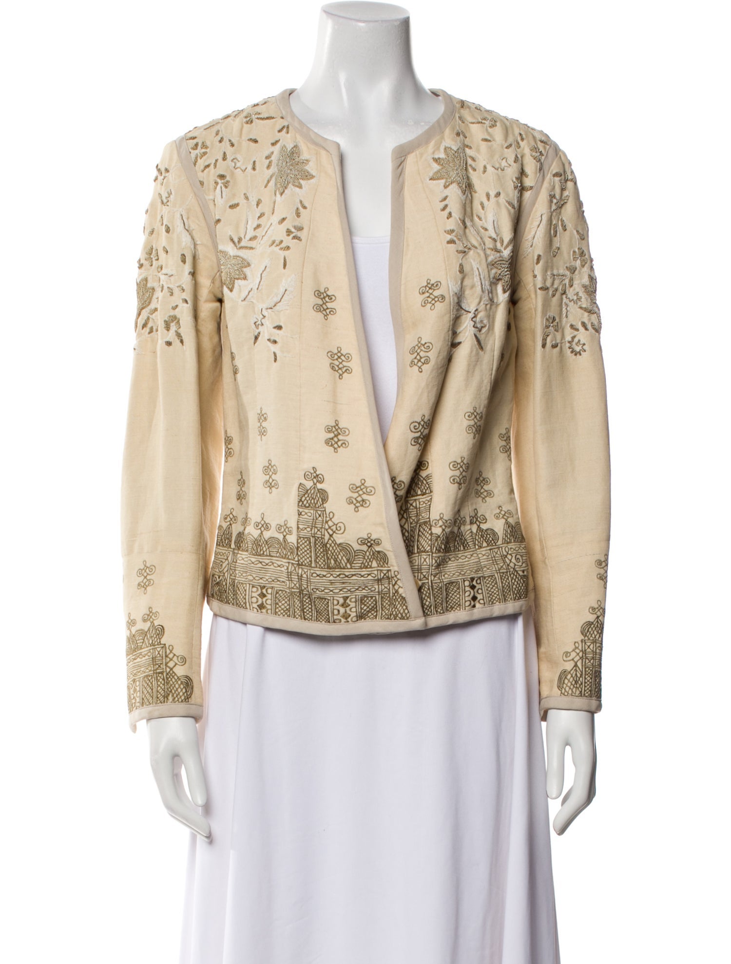 Dries Van Noten Printed Evening Jacket