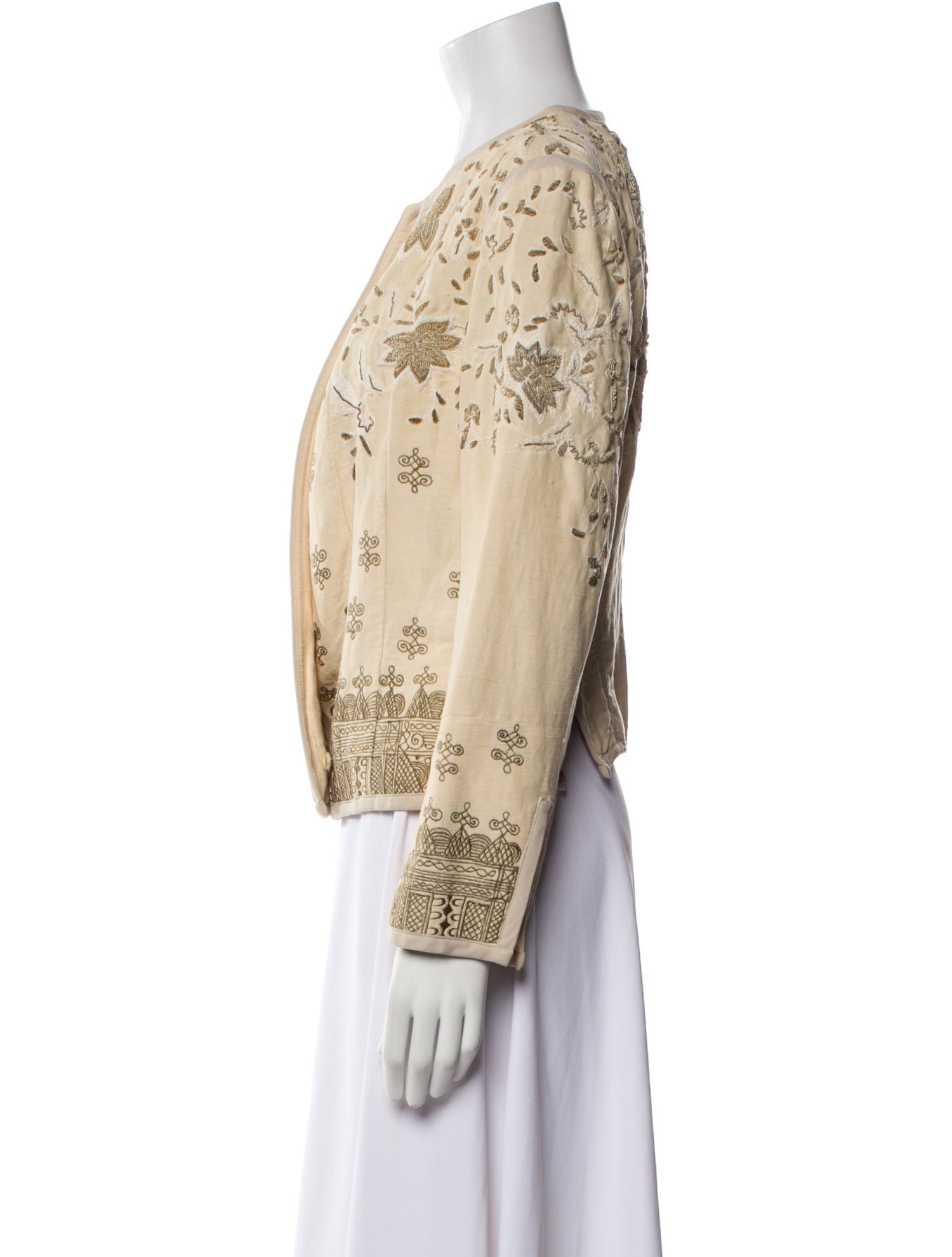 Dries Van Noten Printed Evening Jacket