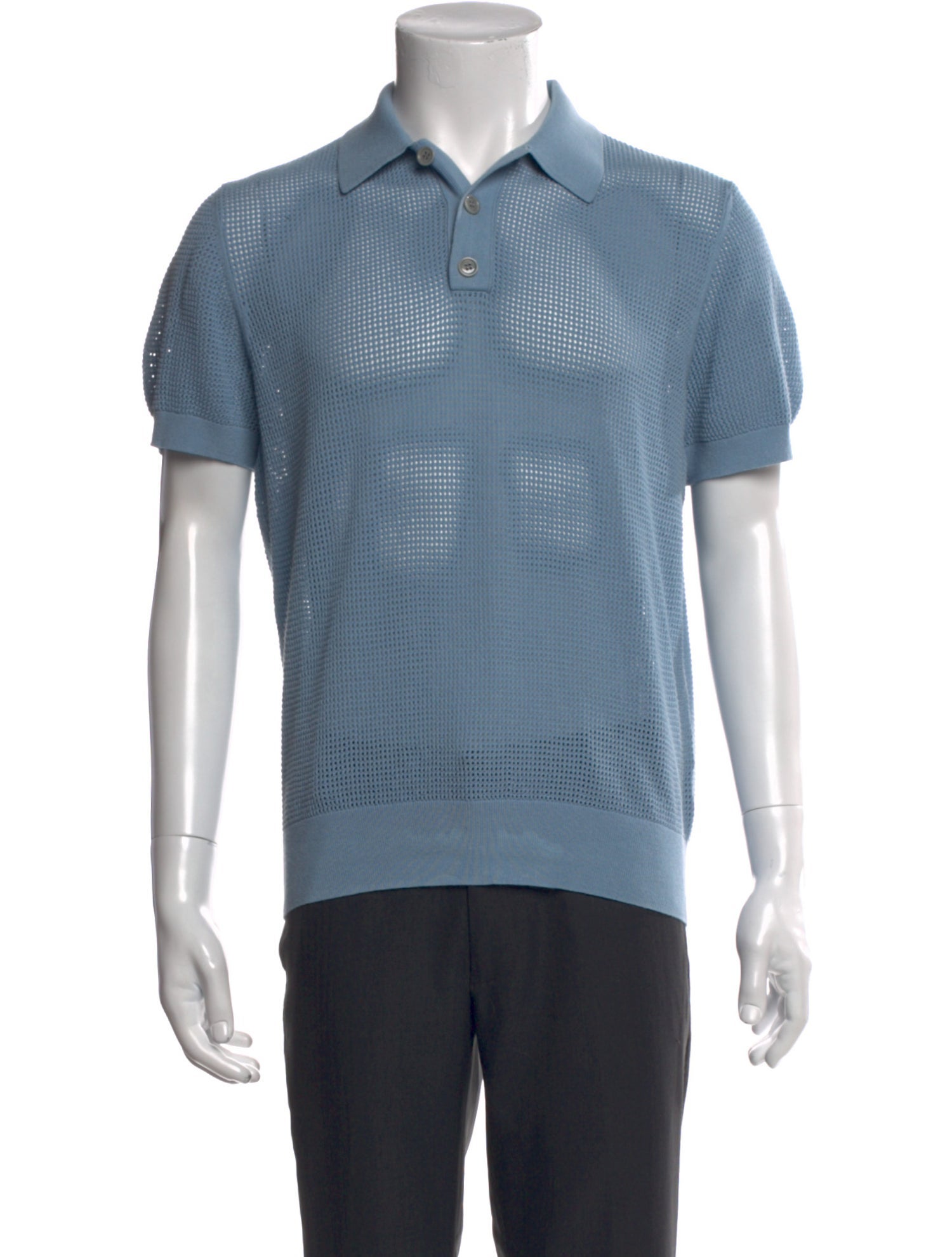 Dries Van Noten Collar Short Sleeve Polo Shirt