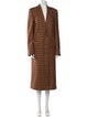 Dries Van Noten Plaid Print Coat