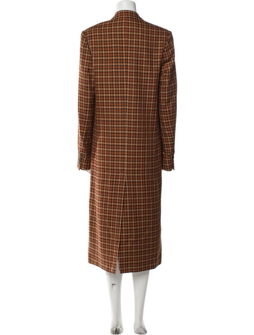Dries Van Noten Plaid Print Coat