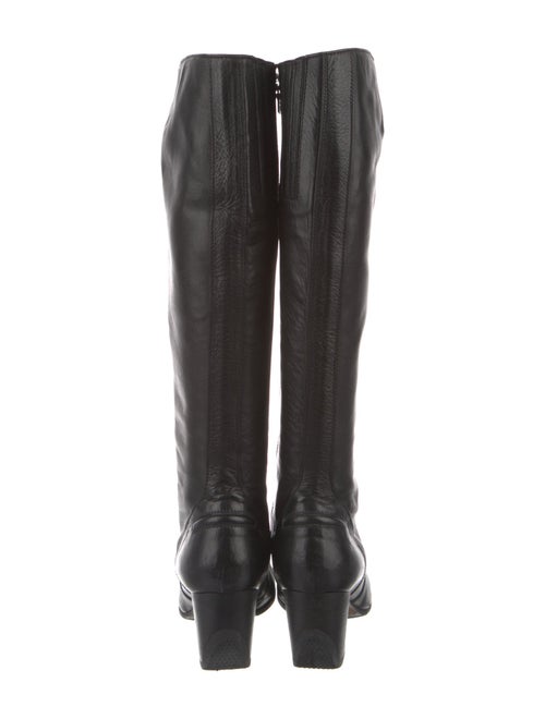 Dries Van Noten Leather Riding Boots