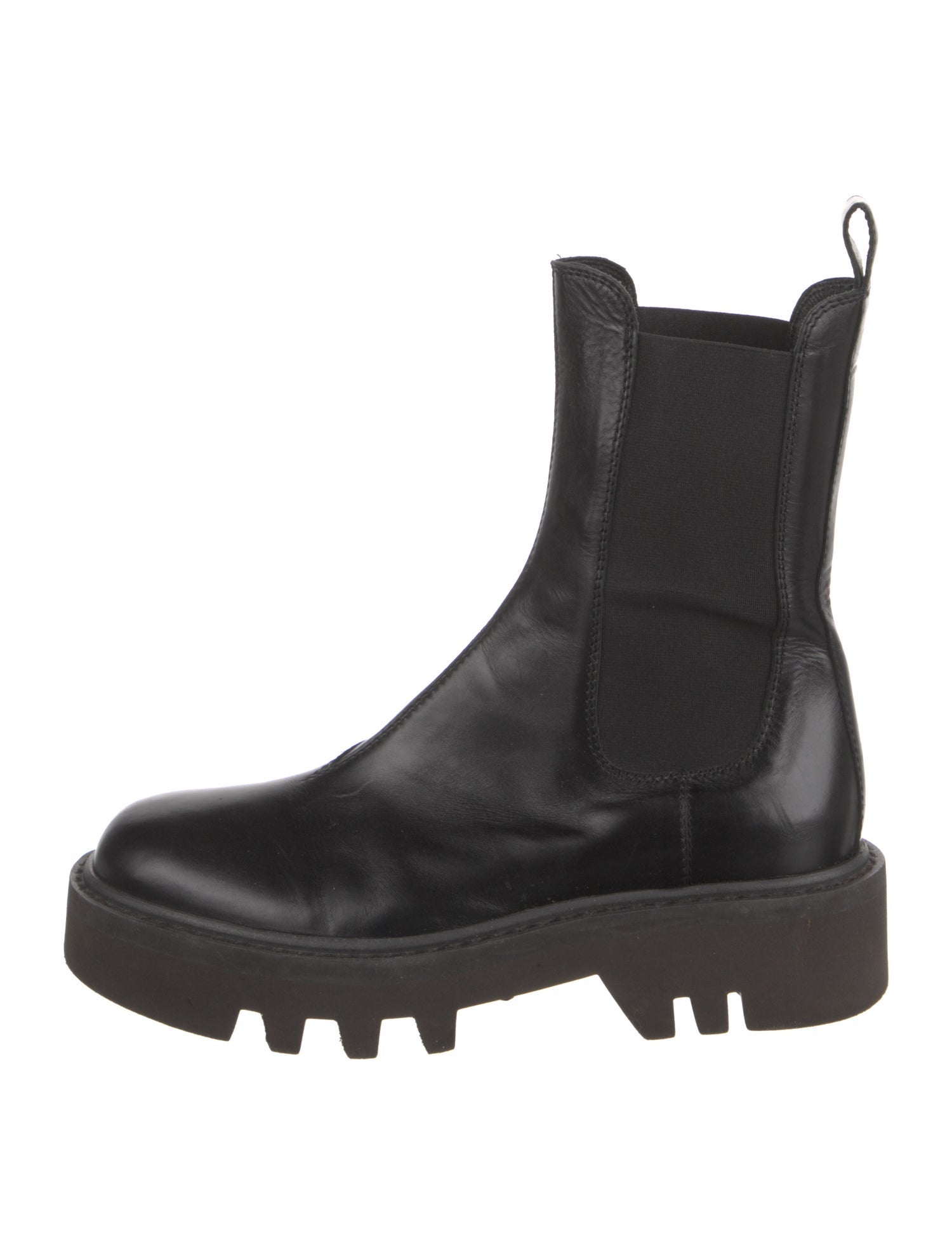 Dries Van Noten Leather Chelsea Boots