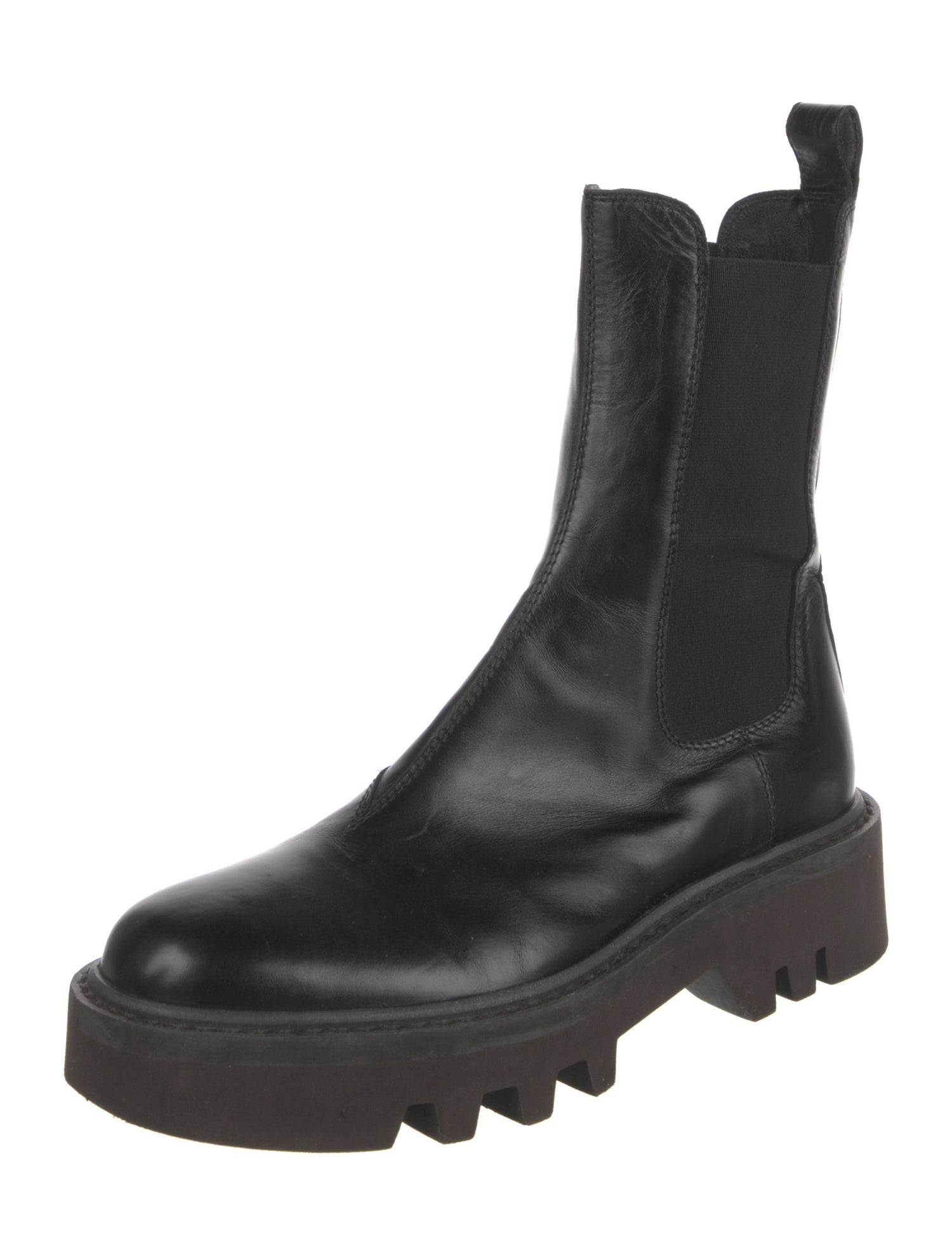 Dries Van Noten Leather Chelsea Boots