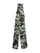 Dries Van Noten Silk Floral Print Scarf