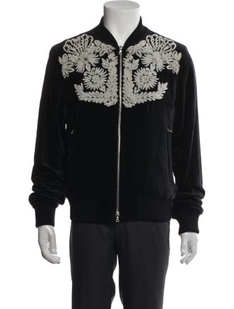 Dries Van Noten Printed Bomber Jacket