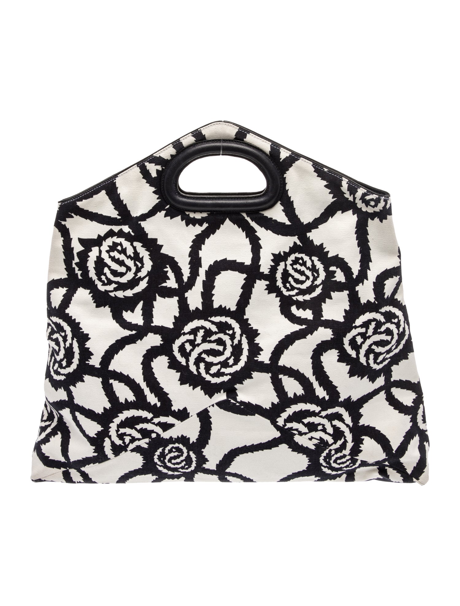 Dries Van Noten Canvas Top Handle Bag