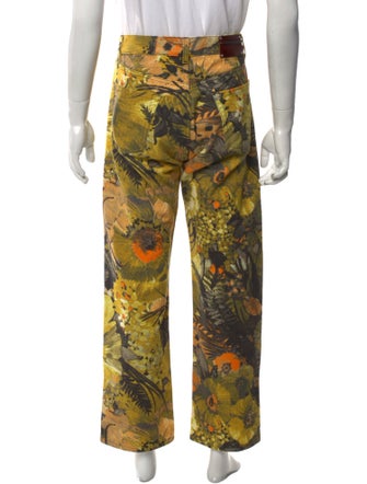 Dries Van Noten Floral Print Pants