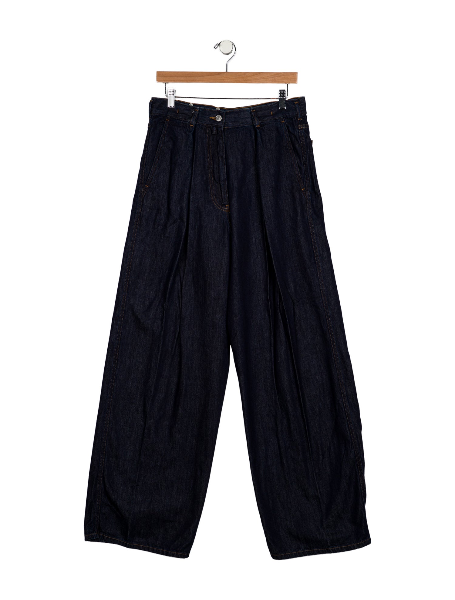 Dries Van Noten High-Rise Wide Leg Jeans