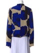 Dries Van Noten Printed Mock Neck Sweatshirt