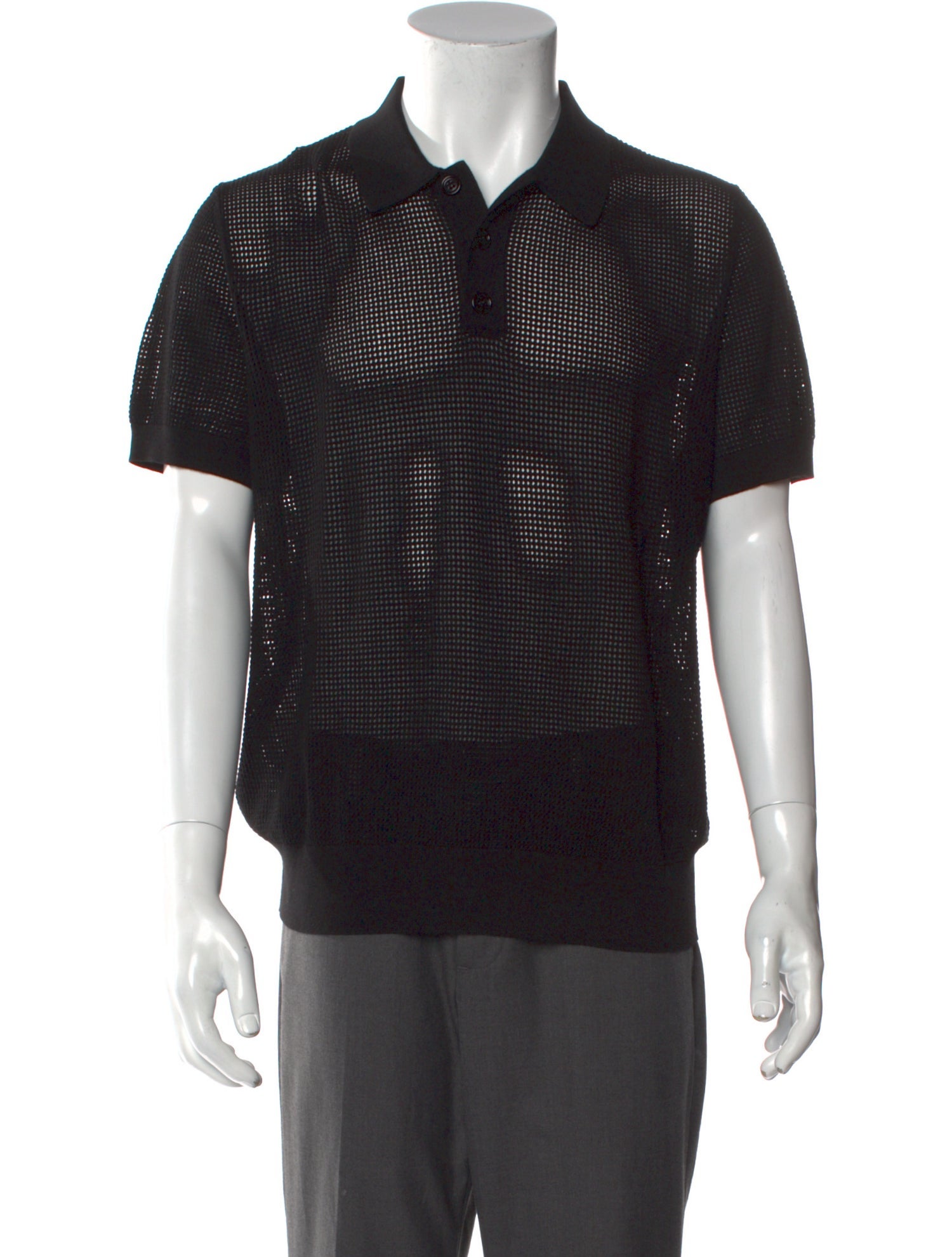 Dries Van Noten Collar Short Sleeve Polo Shirt w/ Tags