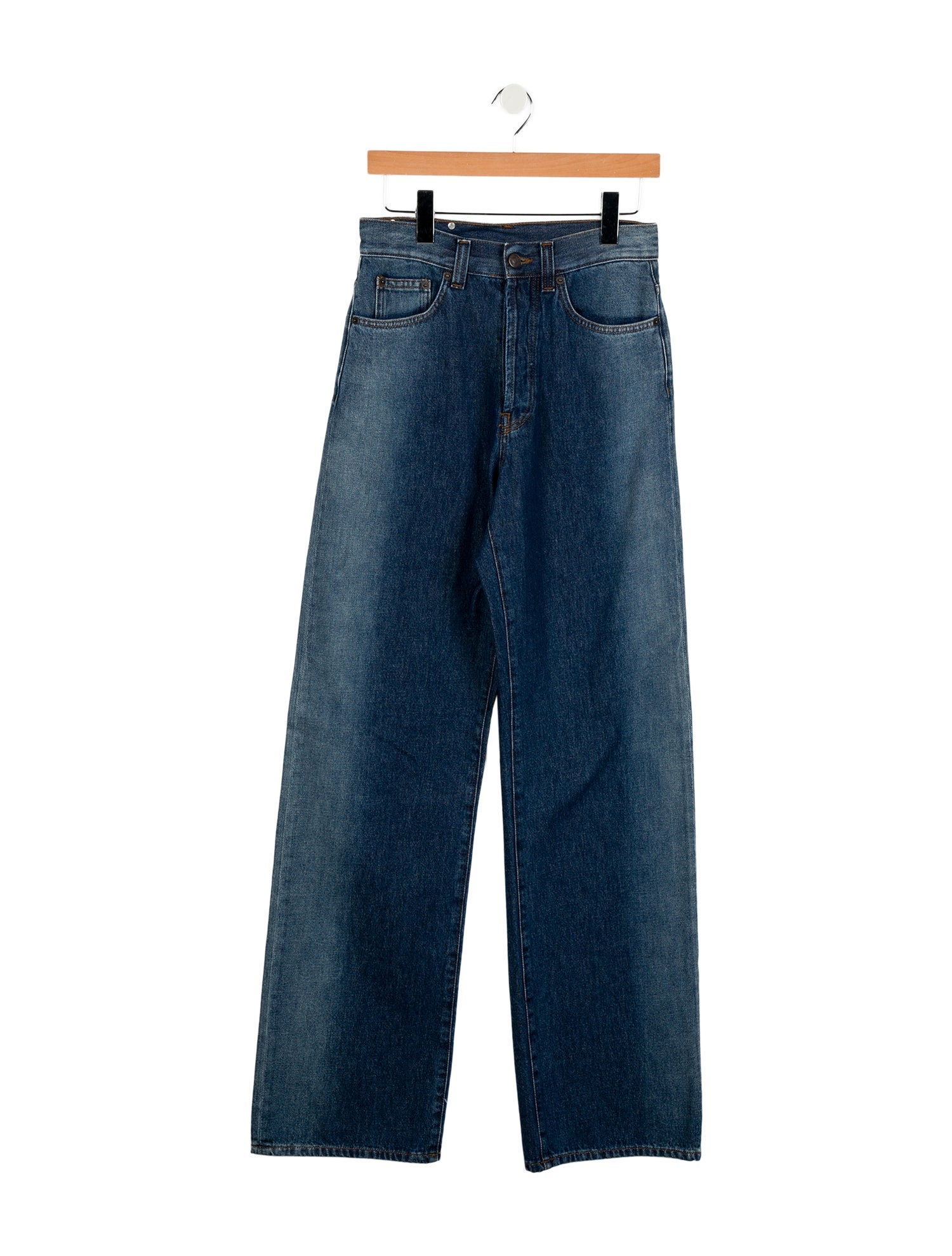 Dries Van Noten High-Rise Wide Leg Jeans