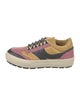 Dries Van Noten Nylon Colorblock Pattern Sneakers w/ Tags