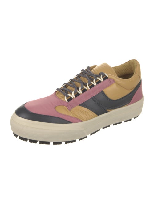 Dries Van Noten Nylon Colorblock Pattern Sneakers w/ Tags