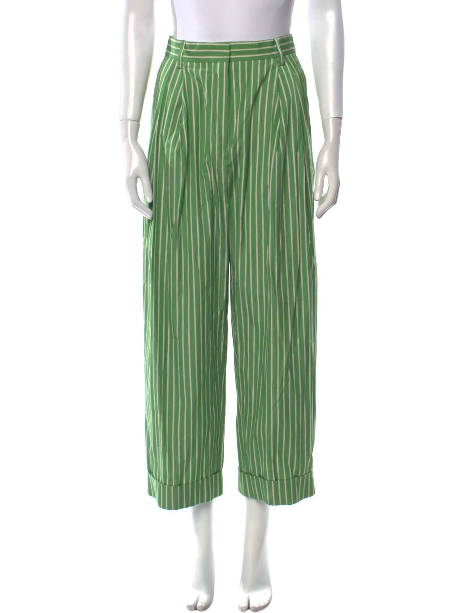 Dries Van Noten Striped Wide Leg Pants