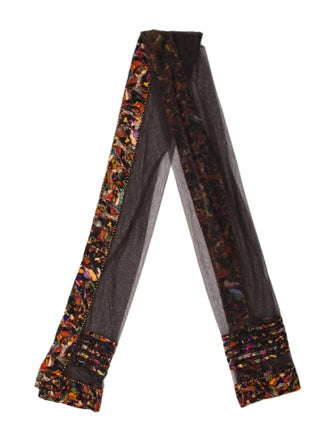 Dries Van Noten Printed Scarf