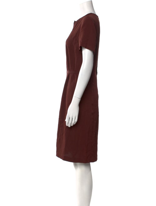 Dries Van Noten Crew Neck Knee-Length Dress