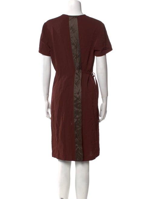 Dries Van Noten Crew Neck Knee-Length Dress