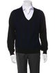 Dries Van Noten Wool V-Neck Pullover