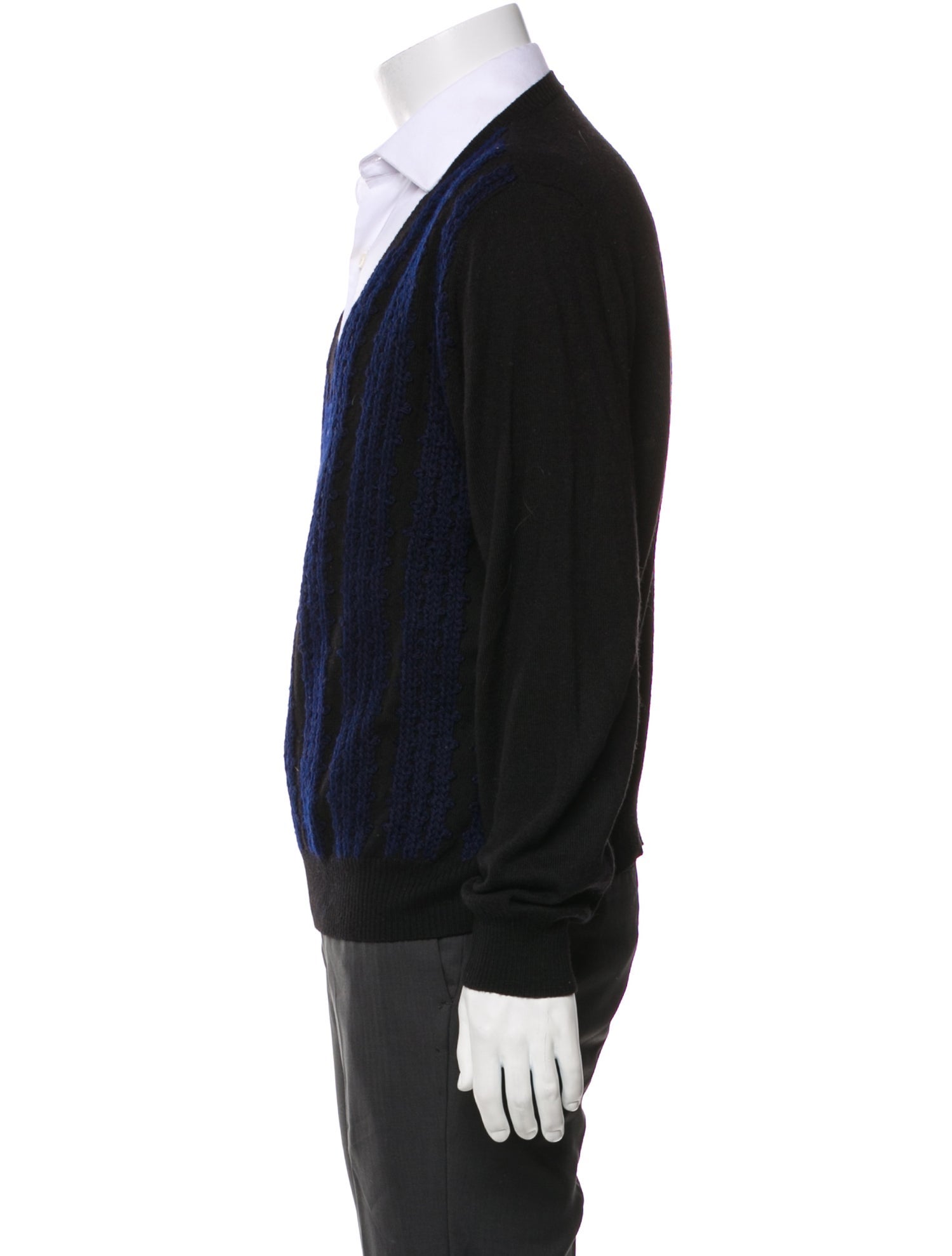 Dries Van Noten Wool V-Neck Pullover