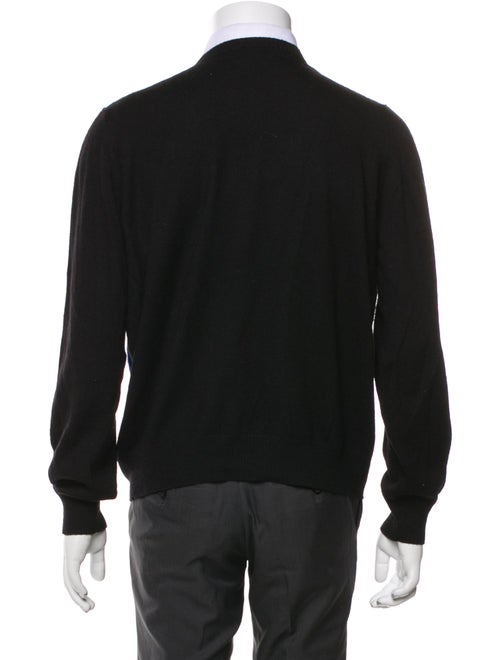 Dries Van Noten Wool V-Neck Pullover