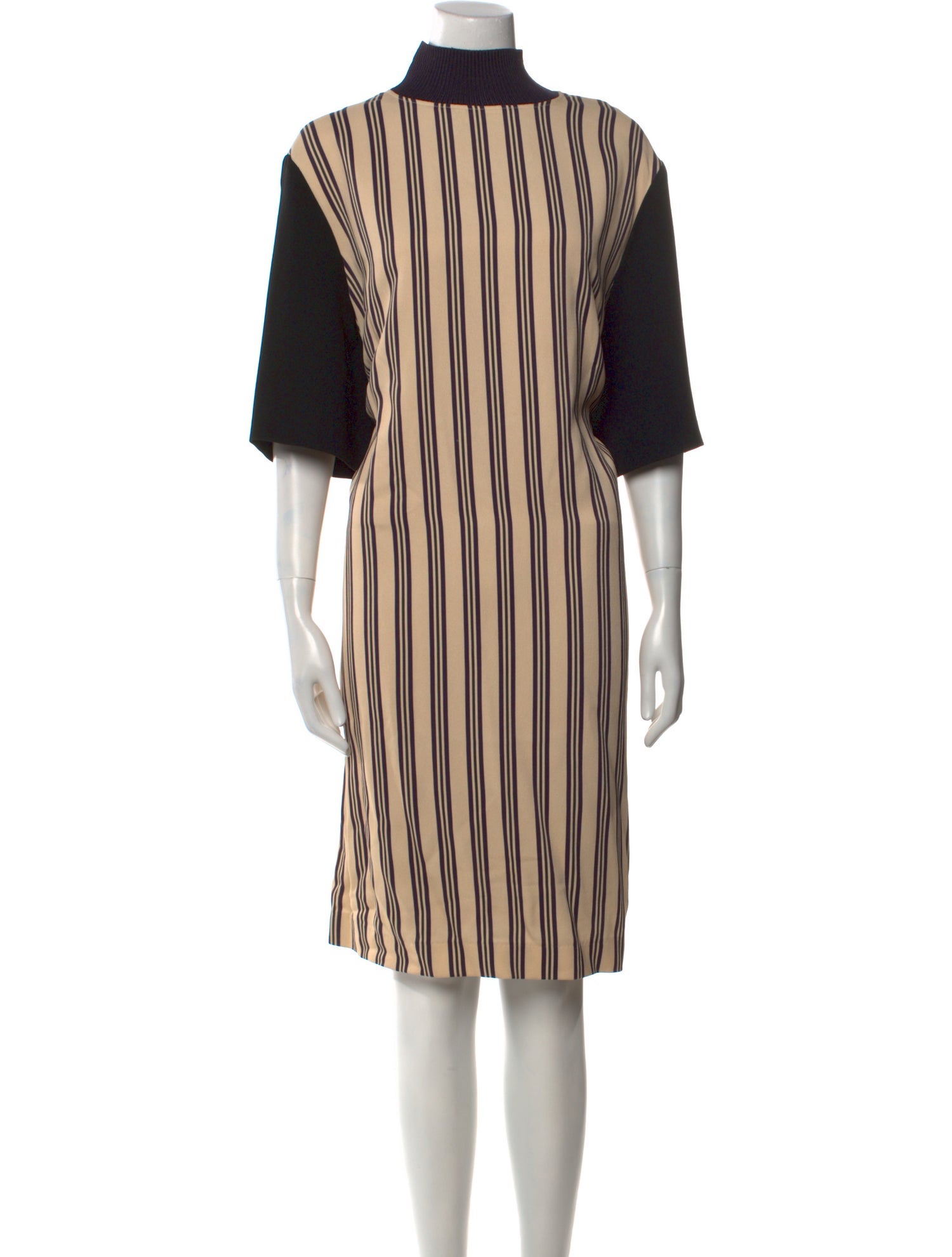 Dries Van Noten Striped Knee-Length Dress