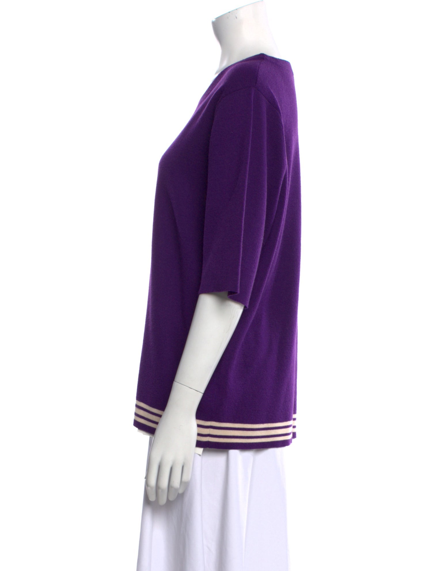 Dries Van Noten Merino Wool Striped Sweater