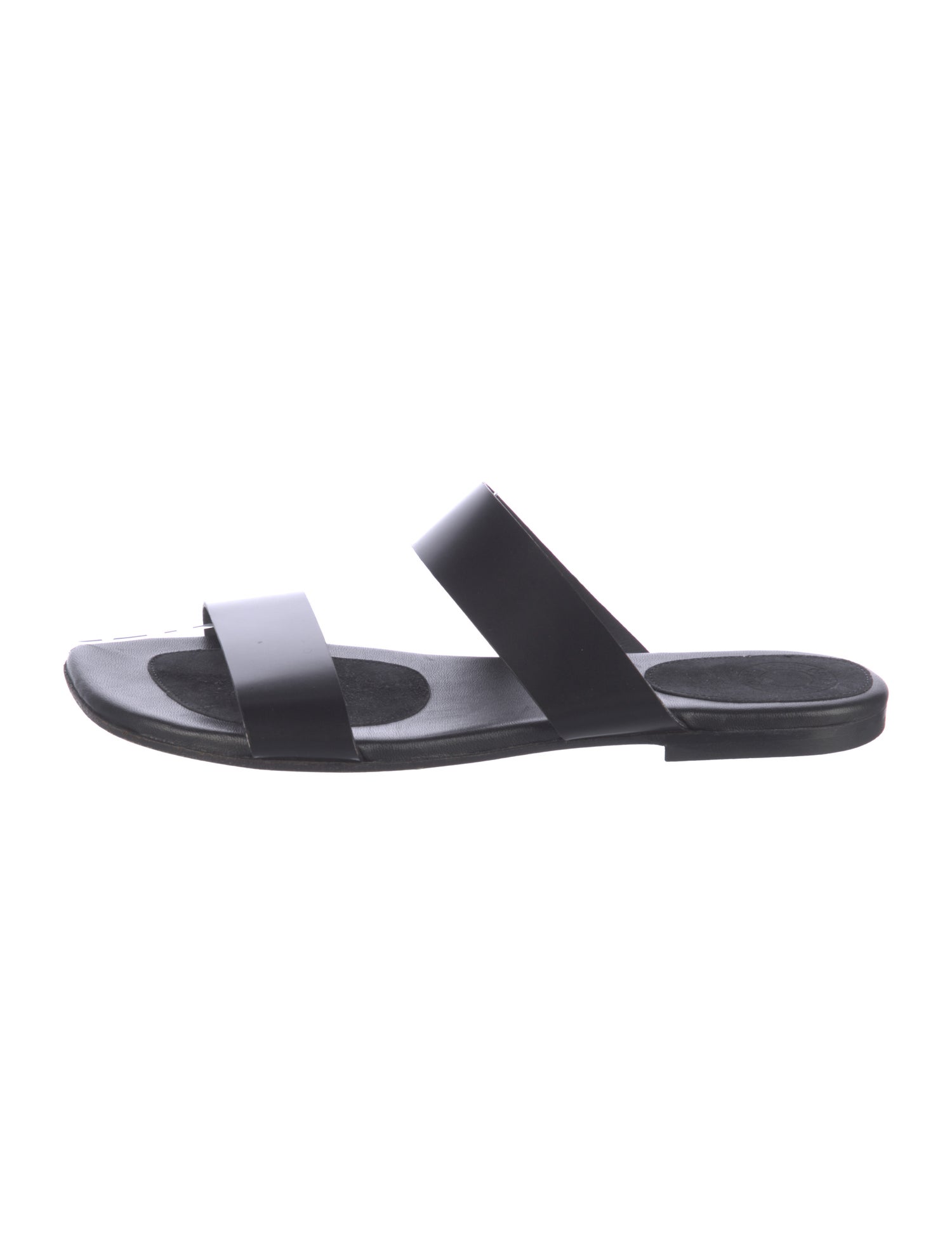 Dries Van Noten Leather Slides