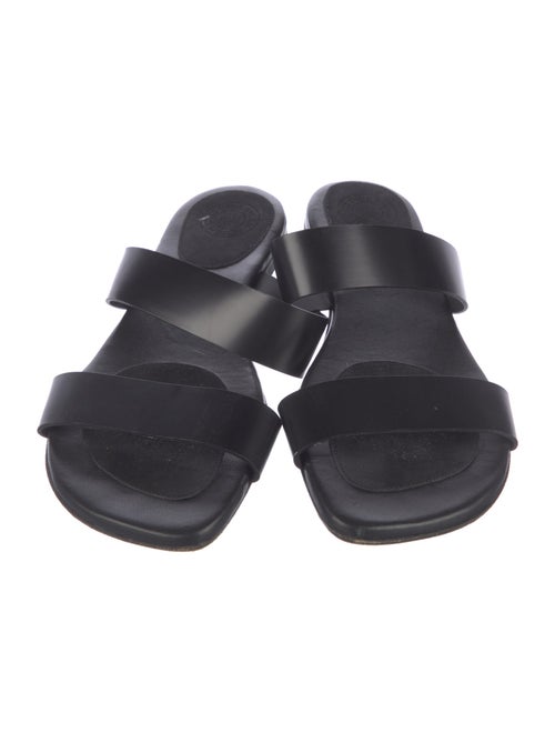 Dries Van Noten Leather Slides