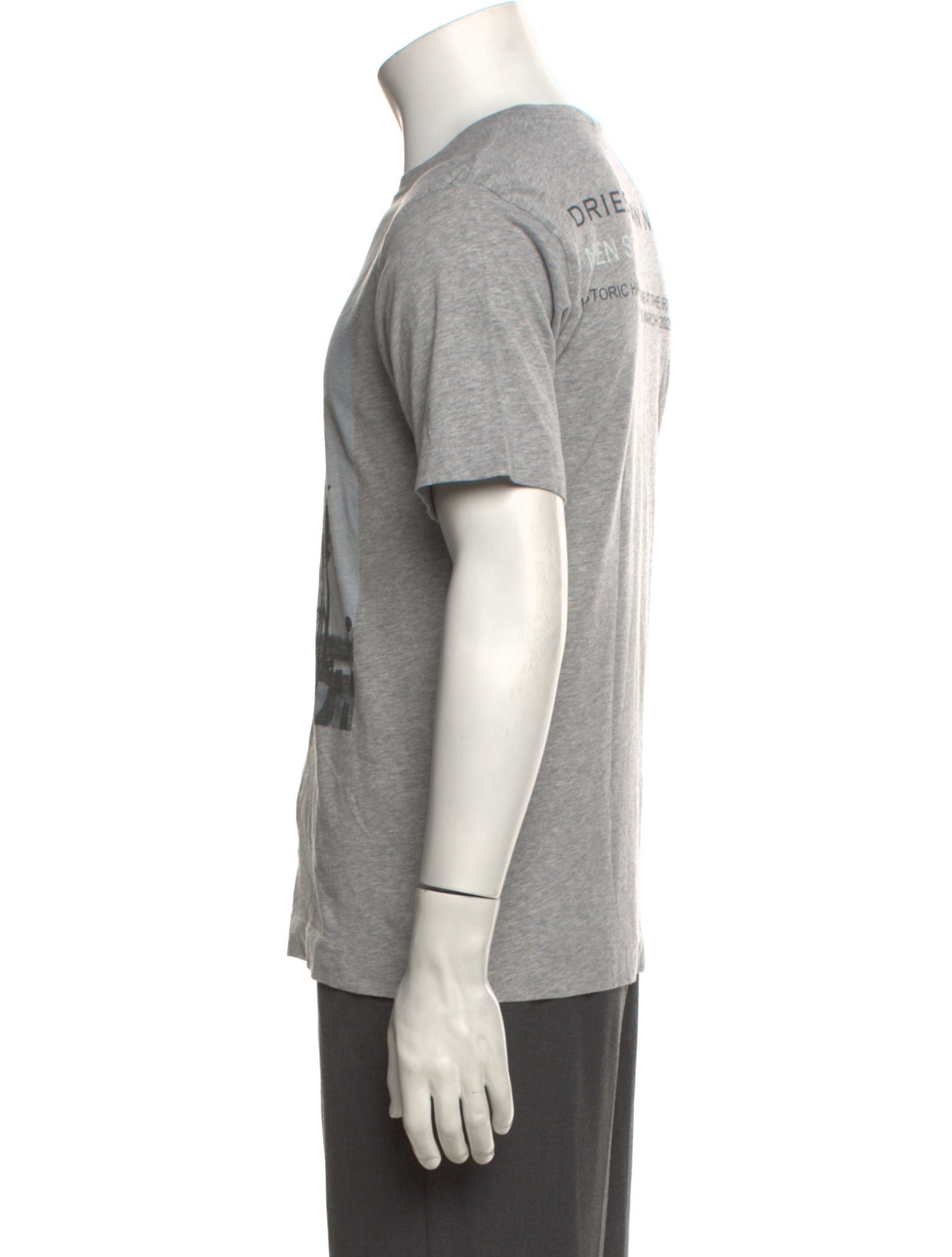 Dries Van Noten Graphic Print Crew Neck T-Shirt