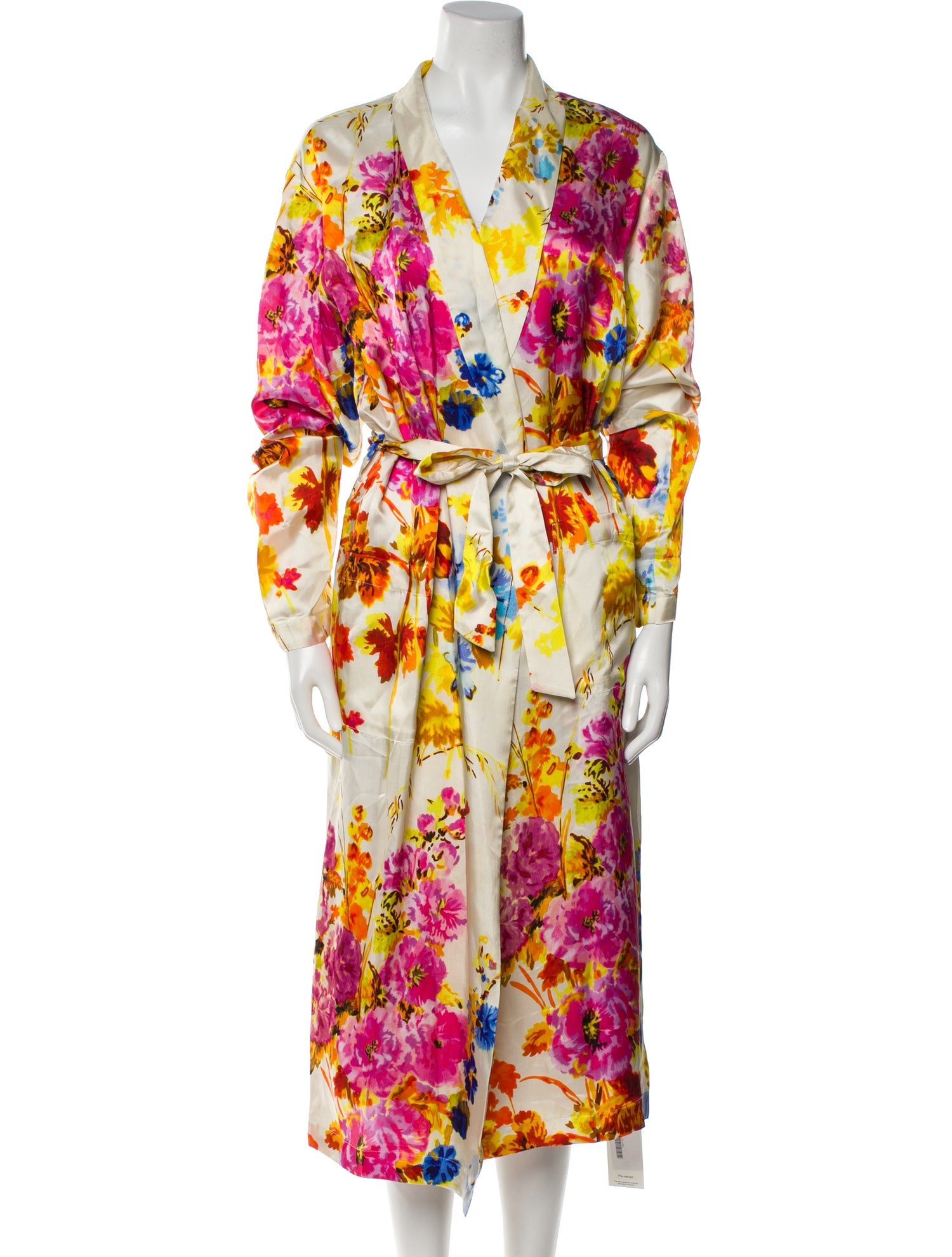 Dries Van Noten Printed Robe