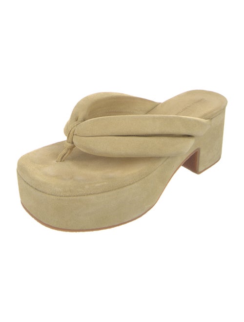 Dries Van Noten Suede Slides