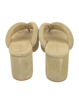 Dries Van Noten Suede Slides