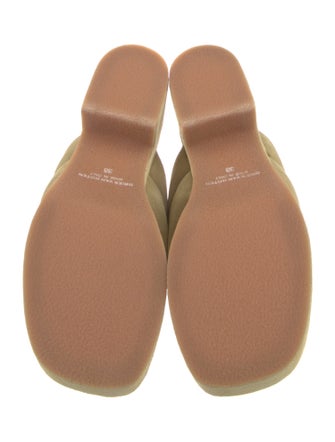 Dries Van Noten Suede Slides