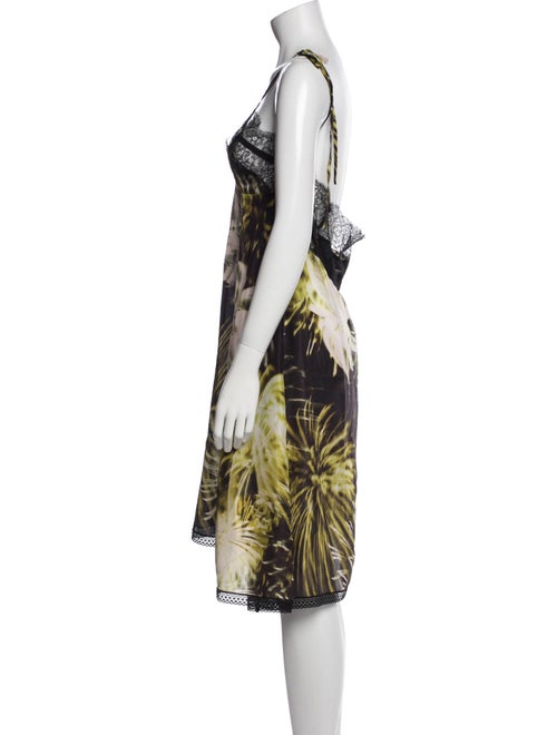 Dries Van Noten Silk Printed Nightgown