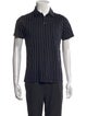 Dries Van Noten Striped Short Sleeve Shirt
