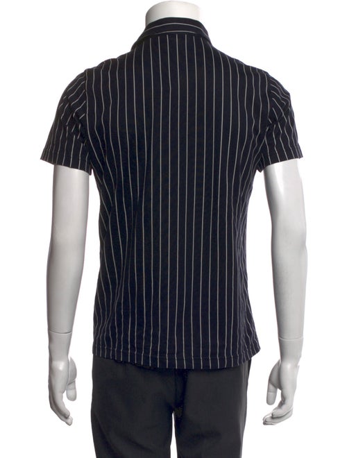 Dries Van Noten Striped Short Sleeve Shirt